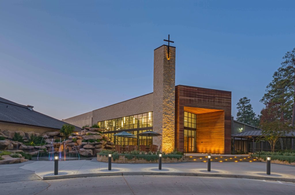 Houston Architects Worship Facility Architecture First Baptist Church Designer [ 675 x 1024 Pixel ]
