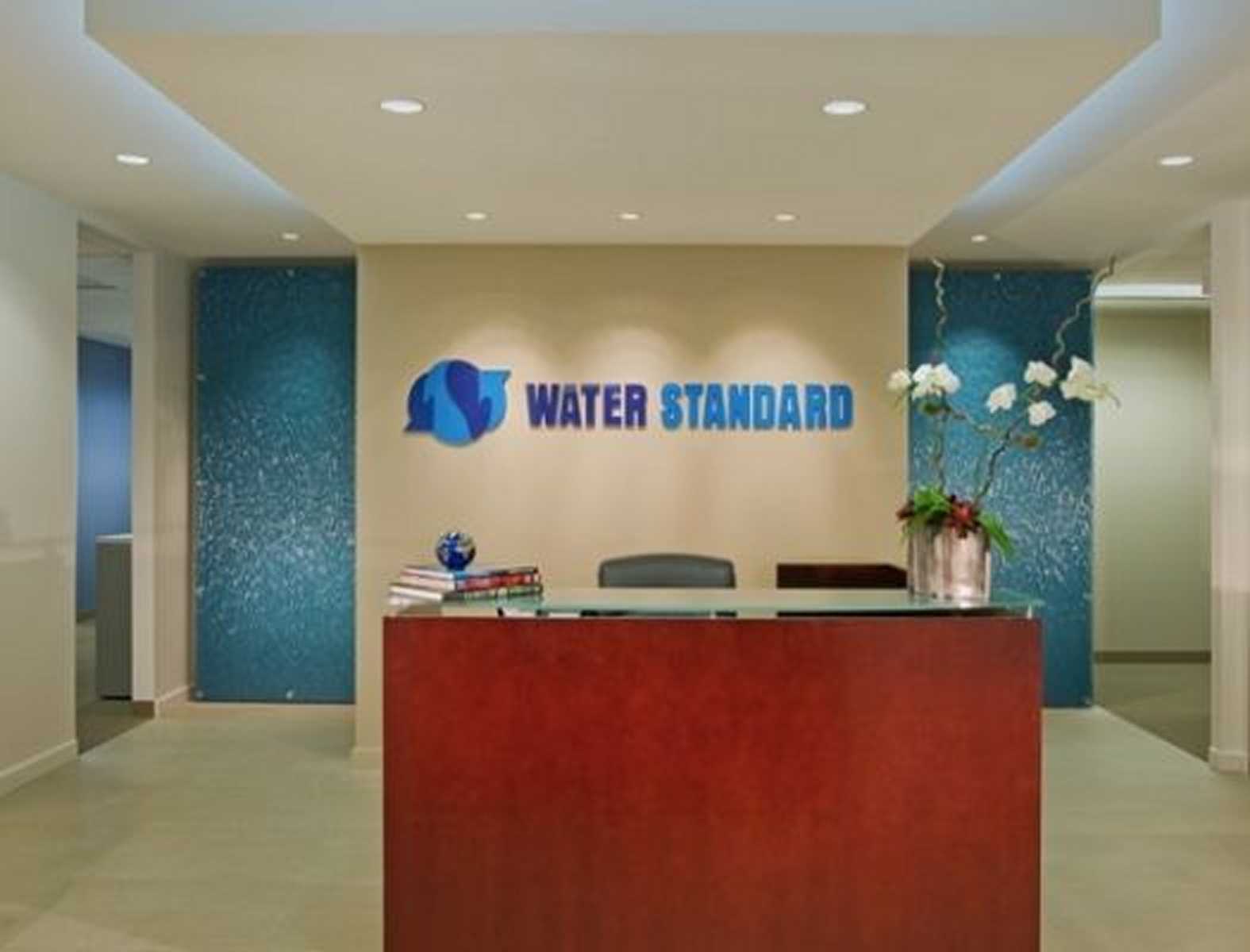 corporate office design firm water standard company